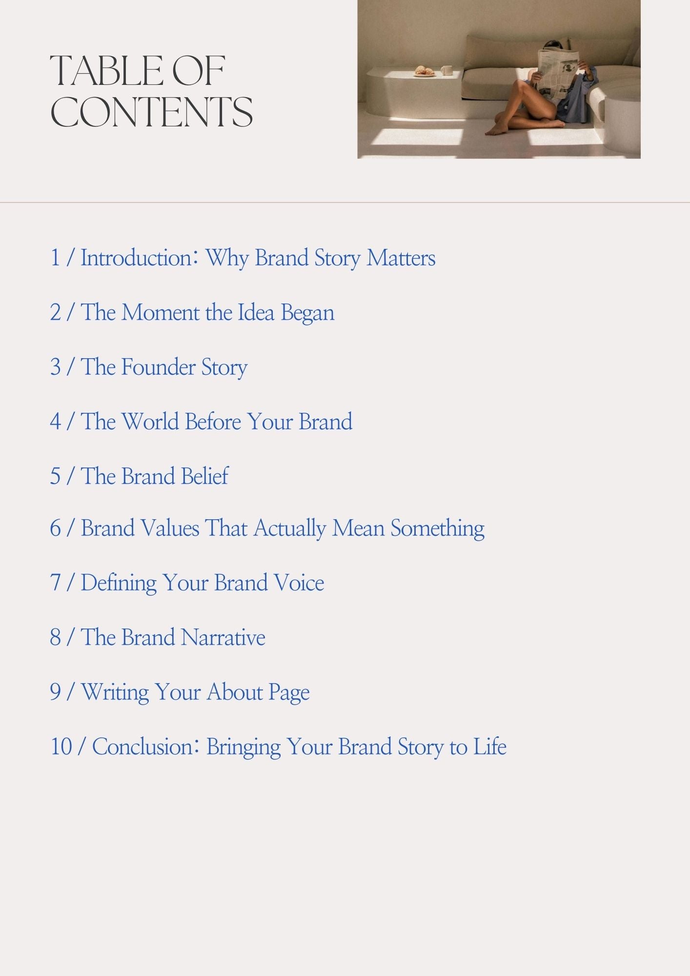 The Brand Story Toolkit